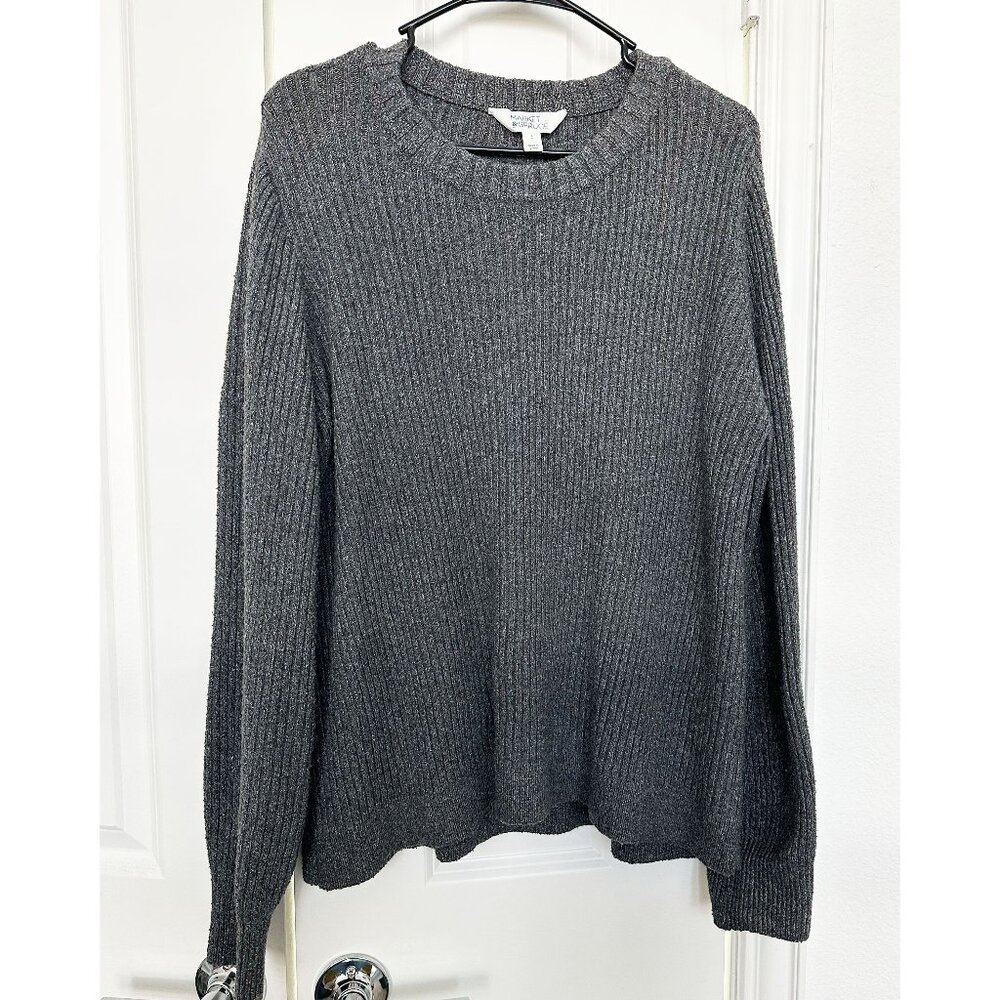Market & Spruce Women's Ribbed Sweater